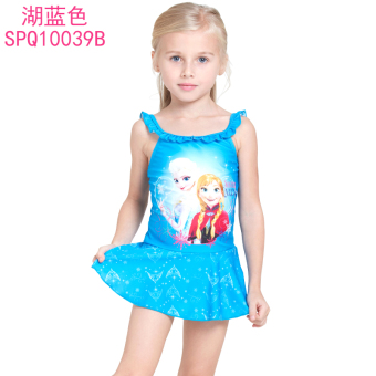 Gambar Disney gadis baju renang (SPQ10039B langit biru biru)