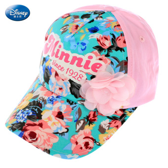 Gambar Disney gadis topi baseball anak topi topi (Silakan lihat anak pembelian lingkar kepala + SM60338 hijau muda)