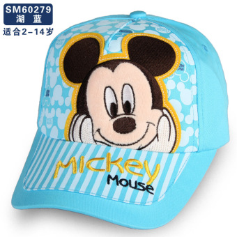 Gambar Disney Musim Semi dan Gugur anak laki laki anak anak topi topi topi (Silakan menurut anak lingkar kepala memilih + SM60279 biru)