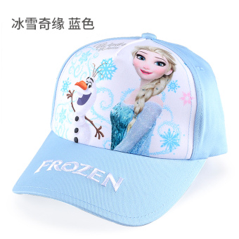 Gambar Disney Putri Musim Panas Topi Matahari Anak Topi (Lingkar kepala lingkar kepala 50 cm 3 5 40 tahun + 60042 salju biru) (Lingkar kepala lingkar kepala 50 cm 3 5 40 tahun + 60042 salju biru)