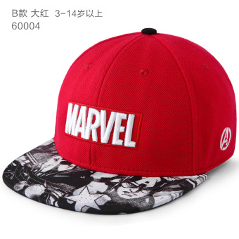 Gambar Disney rumah Korea matahari naungan topi Baobao bisbol topi topi (52 56 cm cocok untuk 3 14 tahun dan lebih tua + Bagian B 60004 merah)