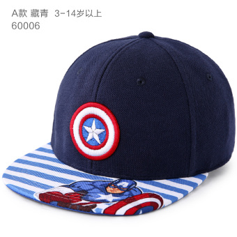 Gambar Disney rumah Korea matahari naungan topi Baobao bisbol topi topi (52 56 cm cocok untuk 3 14 tahun dan lebih tua + Sebuah model 60006 biru tua)