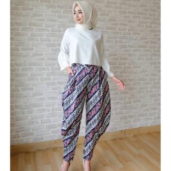 Gambar divinefashionholic batik samurai pants