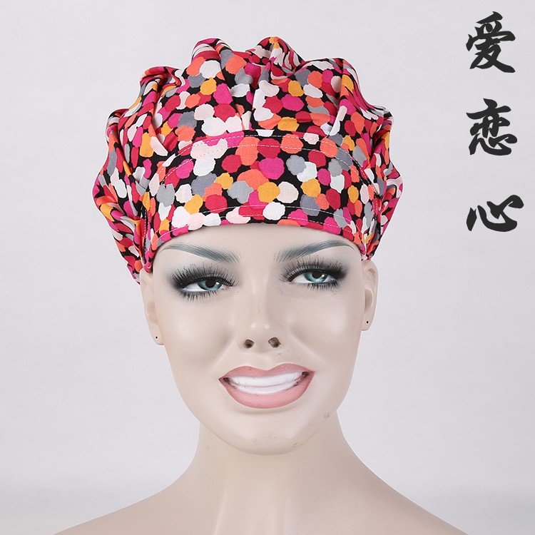 Eropa dan Amerika katun dokter dan perawat topi topi (Hong batu)