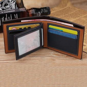Fashion Dompet Kulit Pendek Kecil Untuk Pria Vintage Timbul Wadah Uang Kartu Kredit Januari 2019 - 5 Fashion dompet kulit pendek kecil untuk pria Vintage timbul wadah uang kartu kredit - 5