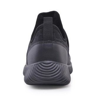Fashion Running Shoes ZOQI Men's Sports Shoes Sneaker (Black) - Intl Pebruari 2019 - 2 Fashion Running Shoes ZOQI Men's Sports Shoes Sneaker (Black) - intl - 2