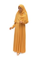 Gamis Makkah Classic - Set - Kuning Kunyit