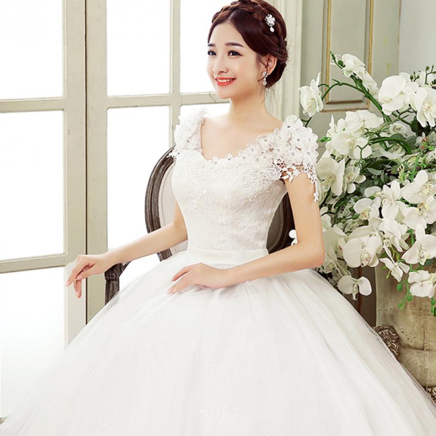 Home · 1602002 Gaun Pengantin Putih Wedding Gown Wedding Dress; Page - 4. Grace