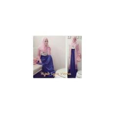 Grosir - Gamis Lyra Virna Set 3 In 1