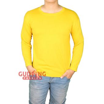 Gambar Gudang Fashion   Kaos Lengan Panjang Distro   Kuning Kenari