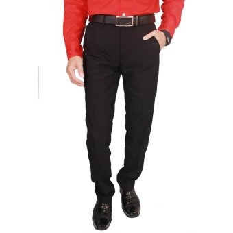 Gambar Gudang Fashion   Mens Suit Trousers   Hitam