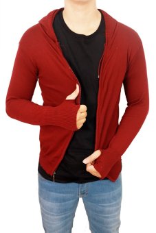 Gambar Gudang Fashion   Sweater Rajutan   Maroon