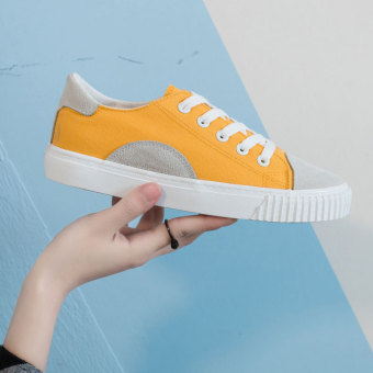 Harga Harajuku wild white breathable shoes casual canvas shoes (Kuning)
Online Review