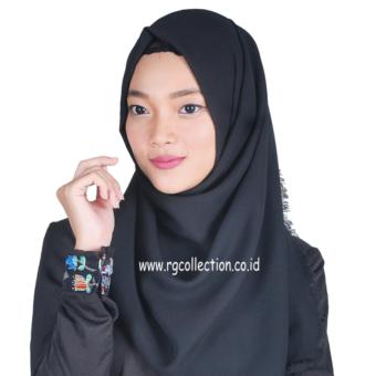 Gambar Hijab segiempat hanna rawis polos best seller