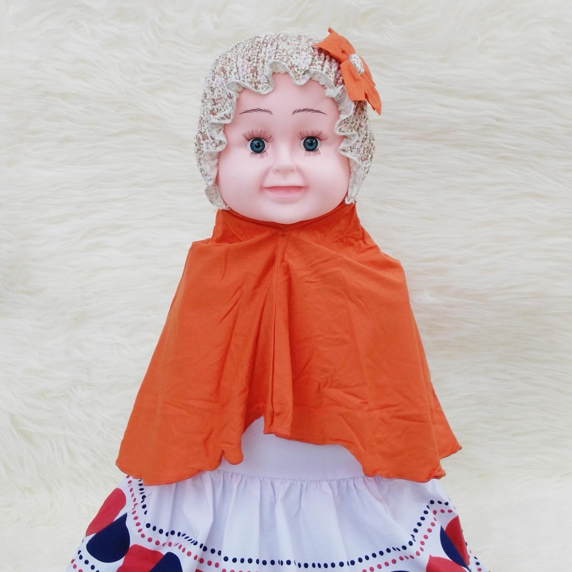 HQo Kerudung Anak Bayi Hat Flower / Jilbab Anak Bayi / Jilbab Bayi / Hijab Pashmina Instan Anak HQo Kerudung Anak Bayi Hat Flower / Jilbab Anak Bayi / Jilbab Bayi / Hijab Pashmina Instan Anak