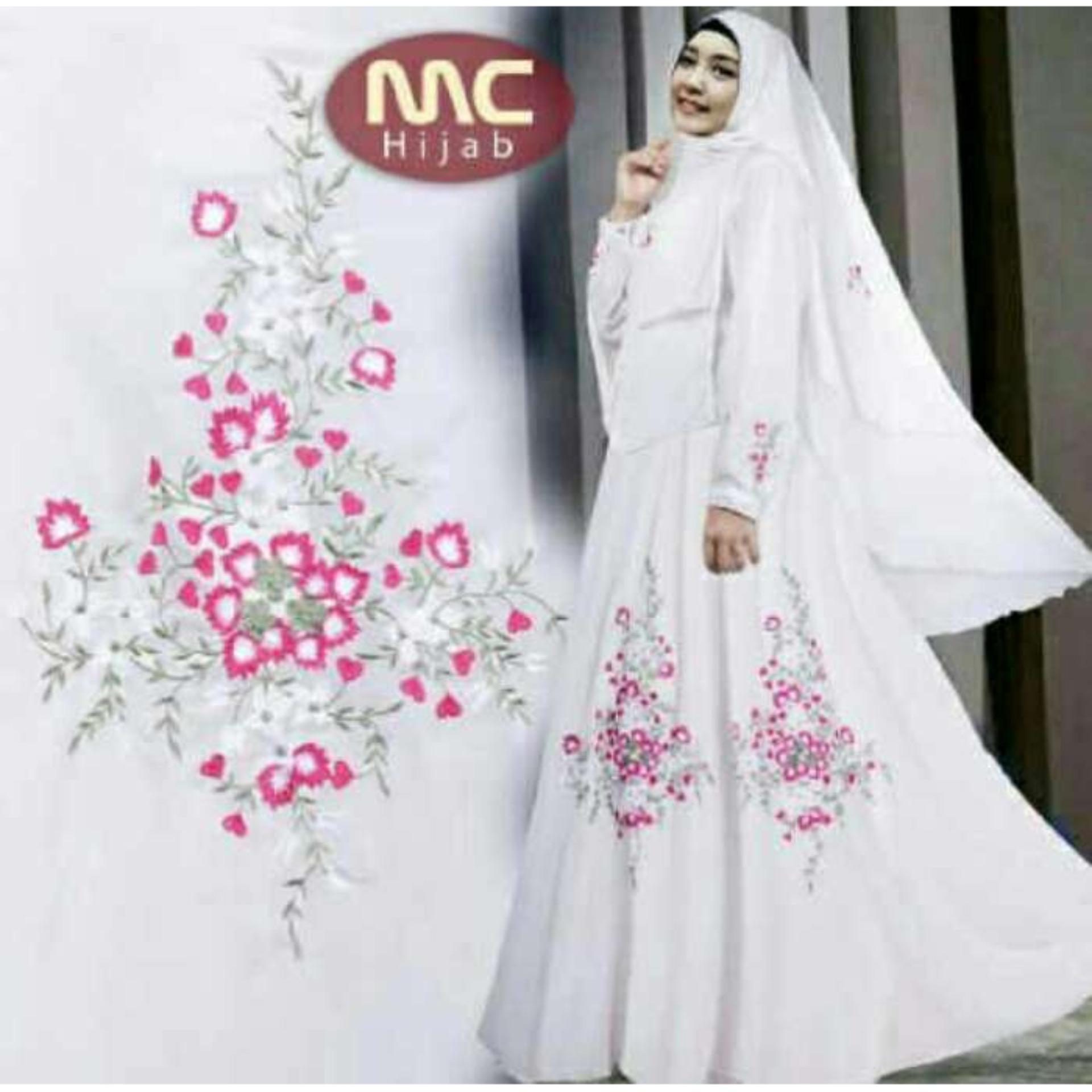 Humaira99 Gamis Syari Muslim Ceruty Premium Dress Muslimah Narcissus