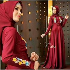 Humaira99 Gamis Syari Muslim Katun Toyobo Nayla Busui Bordir Asli