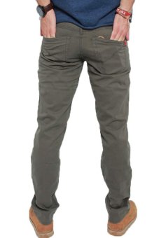 2nd RED 115505T4 Pants Twill - Olive Green - 4 .