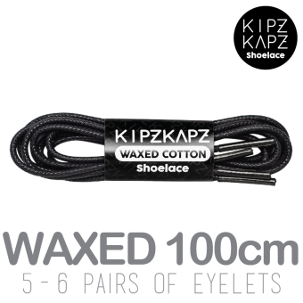 Mr Sholeaces Tali Sepatu Lilin Bulat Big 5mm Abu Daftar Update Source · KipzKapz Shoelace Black