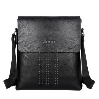 Gambar Produk Male Bag Shoulder Bag Men Shaft Aslant Package Crossbody Bag Cowhide Leather Tote Bag Leisure Small Bag Business Clamshell Packages ( Khaki) ...