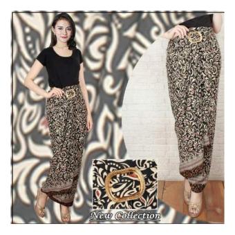 SB Collection Rok Maxi Lilit Anna Batik Long Skirt-Coklat