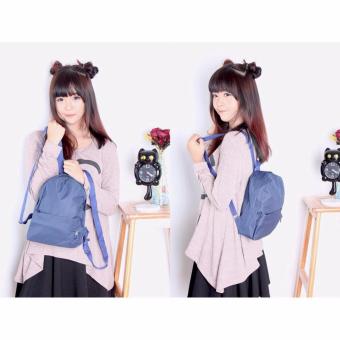 EL PIAZA Mini Ransel Kanvas Ransel Mini Ransel Lucu Tas Ransel Sling Bag Tas Slempang Tas