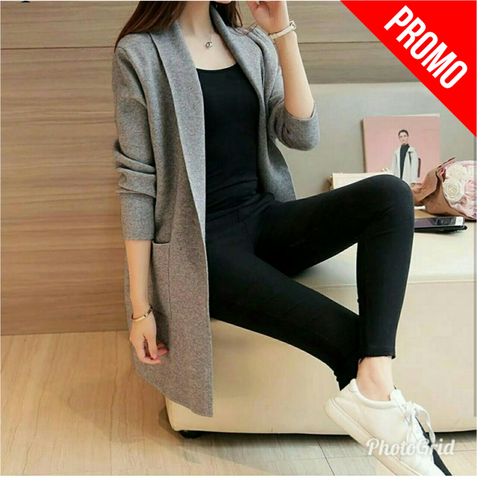 [INI SHOP] Cardigan wanita  Sweater wanita  Pakaian wanita babyterry