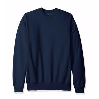 Gambar Jaket Sweater Polos Basic Navy Blue Unisex