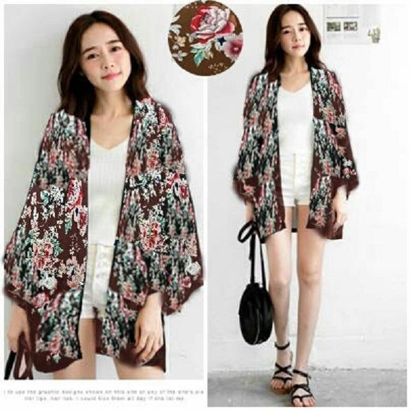 J&C Cardi SDW Brown / Cardigan Wanita / Kardigan Wanita / Kardigan Korea / Kardigan Panjang / Outer Wanita
