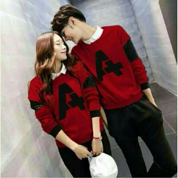J&C Sweater Couple A / Kaos Couple / Kaos Panjang Couple / Switer Couple / Baju Pasangan