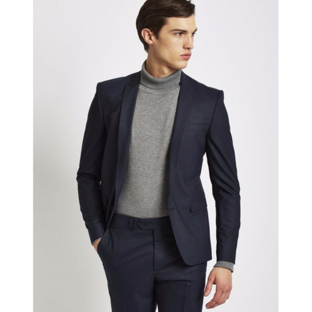 Jas Cowok - Blazer dan Celana Biru Navy