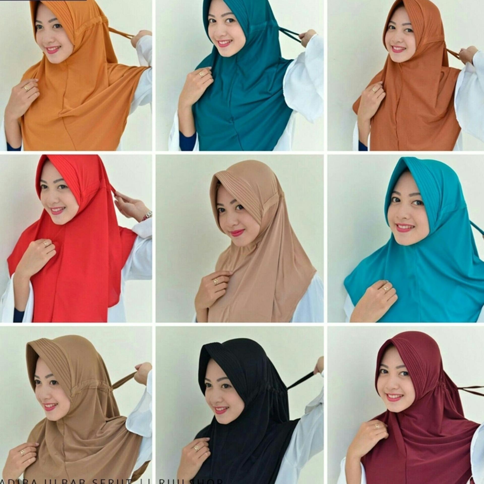 Jilbab - Hijab Daily Adibah Tali Serut Jersey