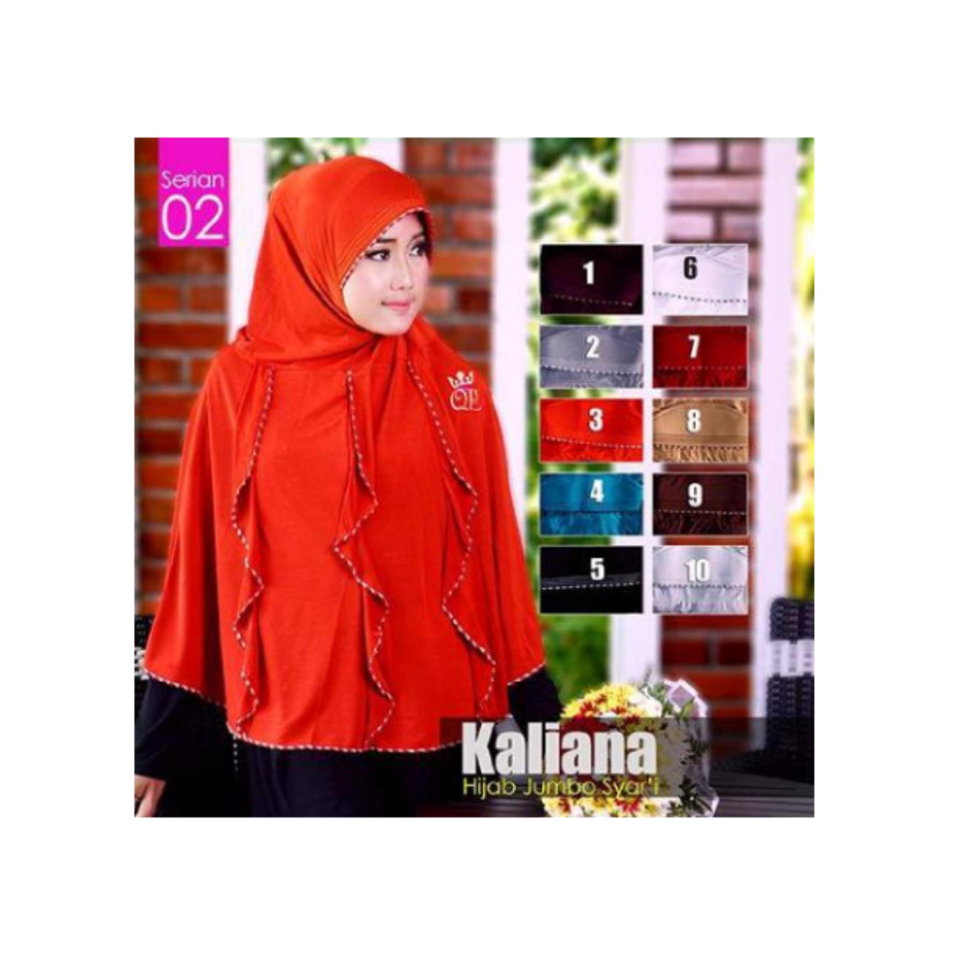 Jilbab Instan kerudung Hijab Syari Bergo Syria Kaliana Jilbab Instan kerudung Hijab Syari Bergo Syria Kaliana