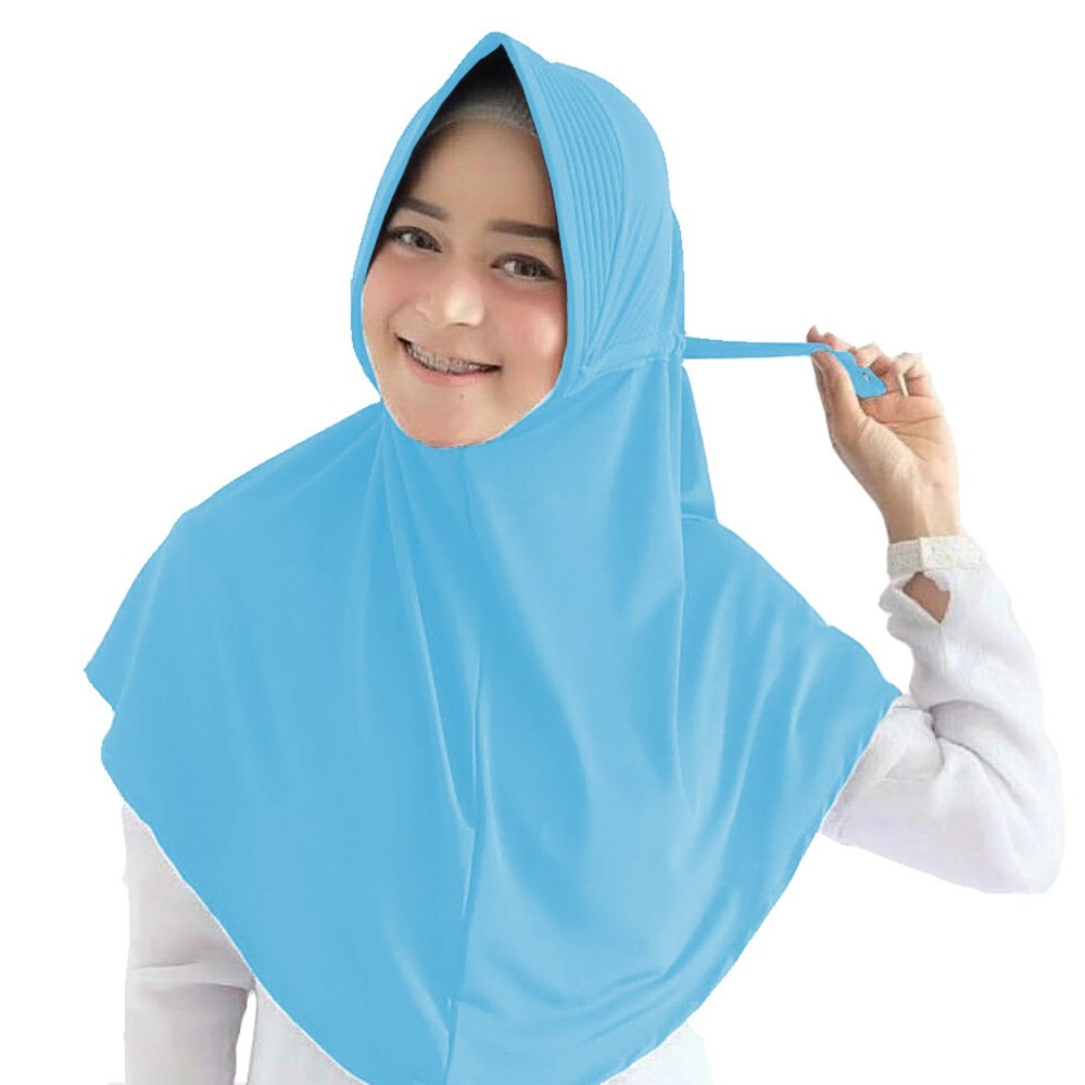 Jilbab Instan Serut Jokowi Jersey ( Kerudung instan, jilbab khimar) Jilbab Instan Serut Jokowi Jersey ( Kerudung instan, jilbab khimar)