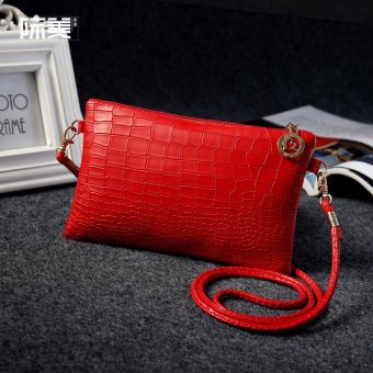 JIMEI Baru Wanita PU Kulit Tas Bahu - Beige Maret 2019 - 4 JIMEI baru Wanita PU kulit Tas Bahu - Beige - 4