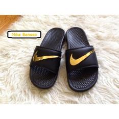Jual Sendal Pria Nike Benassi Swoosh Original, Slippers Men.