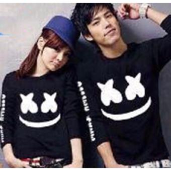 Gambar Kaos Couple Lengan Panjang | Baju Couple | Kaos Kapel | Baju Kembar