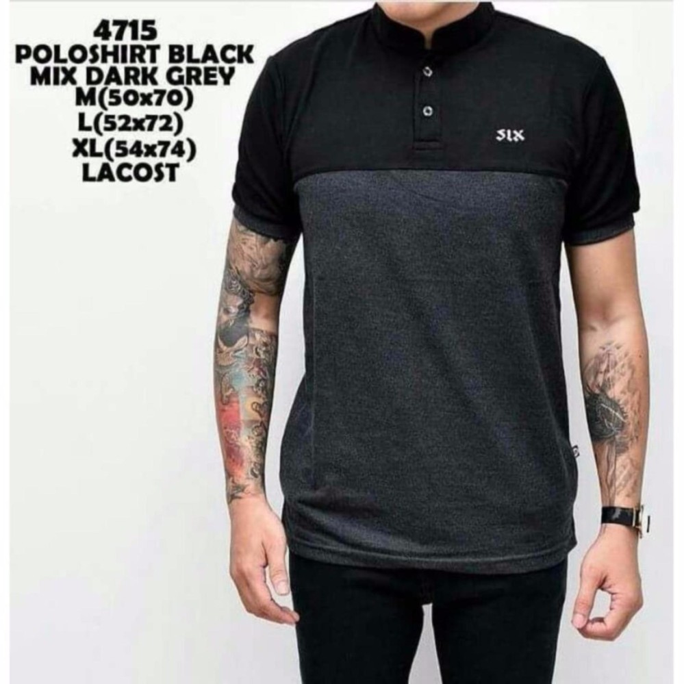 KAOS KRAH POLOS SHIRT PRIA BLACK ARMY