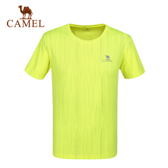 Gambar Kebugaran kasual warna solid pria baru Shishang t shirt t shirt (A7S2U8102, hijau neon)