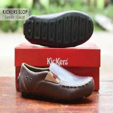jual kickers slop sintetis coklat sepatu casual bikin jual kickers slop sintetis coklat sepatu casual bikin
