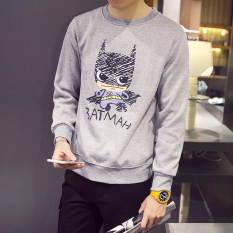 Korea Fashion Style Tambah Beludru Tren Model Lebih Tebal Pullover Jas Baju Dalaman (Ditambah beludru