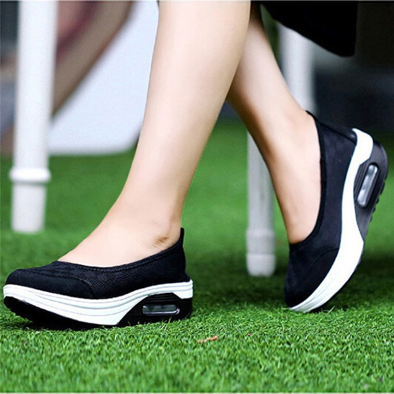 LALANG Sepatu Kasual wanita (hitam) - International .