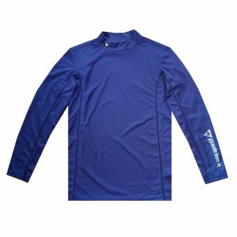 Gambar Le Coq Golf Mens Longsleeve Inner Shirt Long Neck Blue   Kaos InnerLengan Panjang Pria