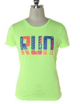 Gambar LINING ahsk278 1 musim semi dan musim panas lengan pendek t shirt (Gambar warna)