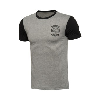 Jual LINING ahsl171 1 2 3 katun pria basket bernapas lengan pendek t
shirt (Abu abu) Online Terbaru