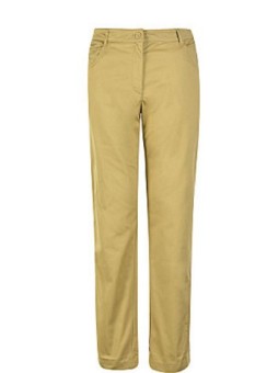 Gambar LINING akxh032 1 warna solid wanita Slim kebugaran celana kasual (Gambar warna)