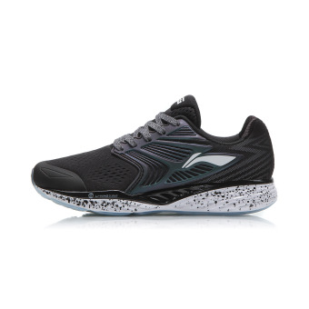 Gambar Lining arhm026 kontra sepatu kebugaran sepatu (New Basic Black yayasan putih)