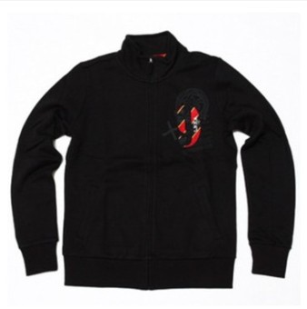 Gambar LINING awdf238 2 musim gugur wanita kasual cardigan (Hitam)