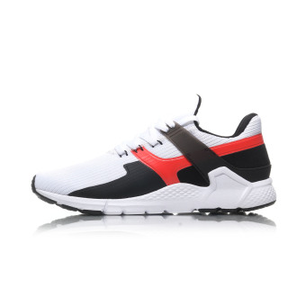 Gambar LINING baru ringan memakai non slip mode sepatu olahraga sepatu casual (Standar putih LINING Hong)
