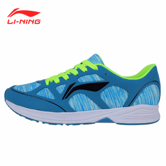 Gambar LINING lari jarak jauh kebugaran pelatihan sepatu lari sepatu (Danau Biru)